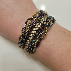 Braided Beaded Bracelet